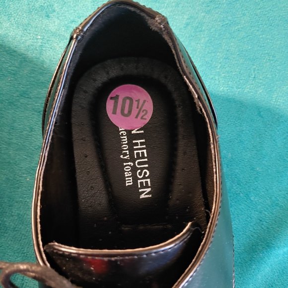 Van Heusen Garrett Classic Oxford Black Lace Up main image 10